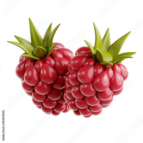 Raspberry Fruit for Tart Juicy Bites