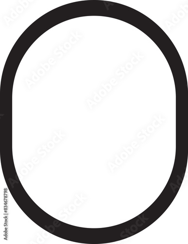 black and white button logo mirror glass round ring frame .