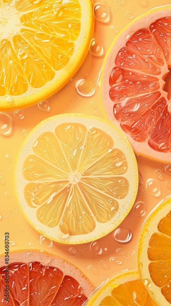 Perfectly Sliced Oranges Perfectly Sliced Oranges