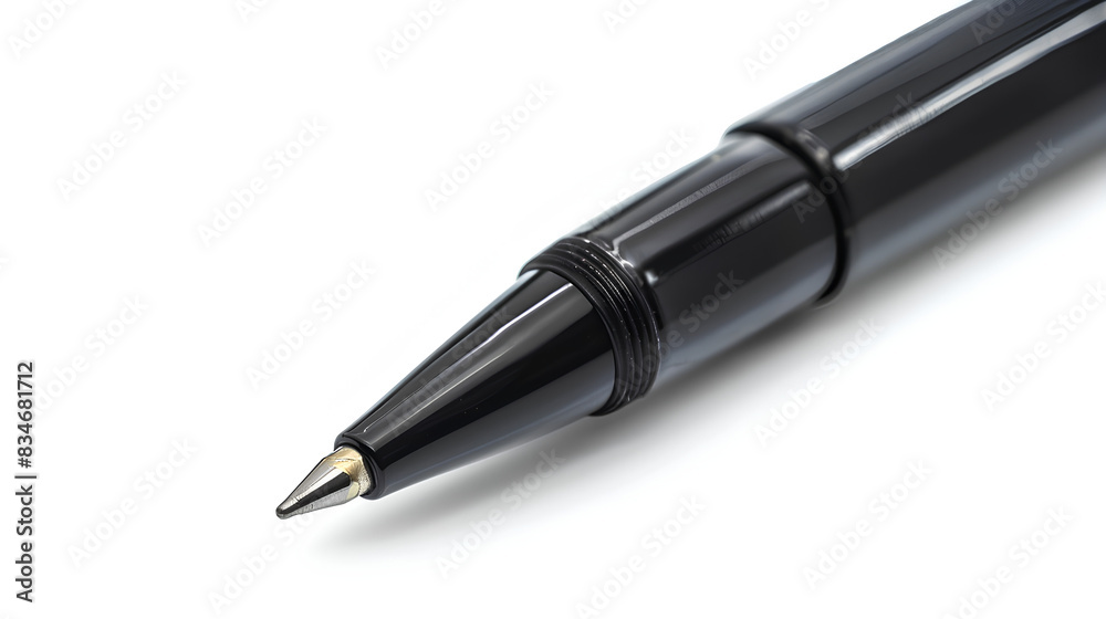 Ballpoint pen, designed for smooth writing, isolated on white background Ballpoint pen, designed for smooth writing, isolated on white background
