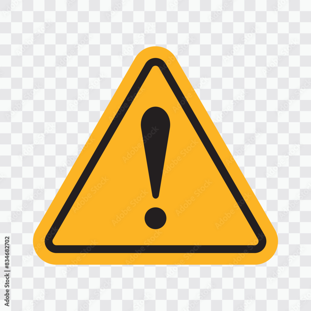 Warning Sign, Danger icon, sign, vector. Exclamation marks, icon, caution icon. Warning symbol, logo sign in flat style isolated on transparent background. Vector illustration. Warning Sign, Danger icon, sign, vector. Exclamation marks, icon, caution icon. Warning symbol, logo sign in flat style isolated on transparent background. Vector illustration.