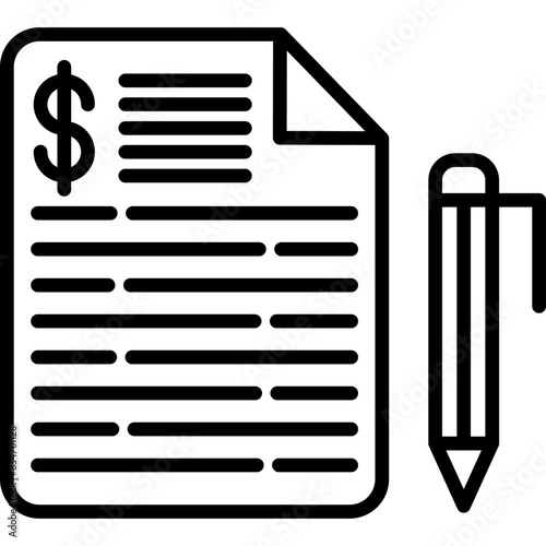 Contract icon