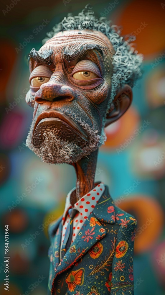 Vibrant 3D render of caricatures in editorial style, presenting exaggerated depictions of famous personalities or cultural icons, with bold colors and expressive poses, suitable for editorial use, Vibrant 3D render of caricatures in editorial style, presenting exaggerated depictions of famous personalities or cultural icons, with bold colors and expressive poses, suitable for editorial use,