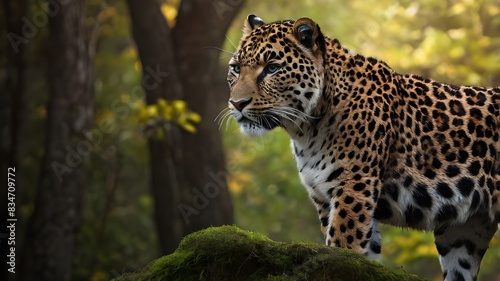 portrait of a leopard