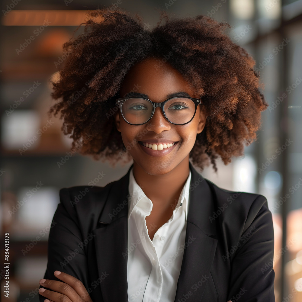 Successful Afro American Female Leader in Office Successful Afro American Female Leader in Office