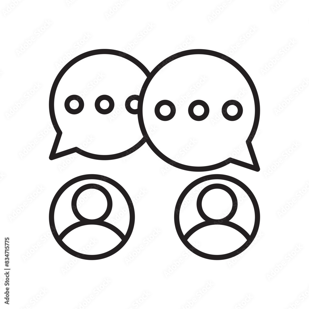 Obraz premium Consulting Icon