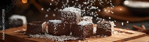 Indulge in the rich, velvety taste of our signature chocolate truffles, handcrafted with the finest ingredients and dusted in a delicate layer of coconut shavings