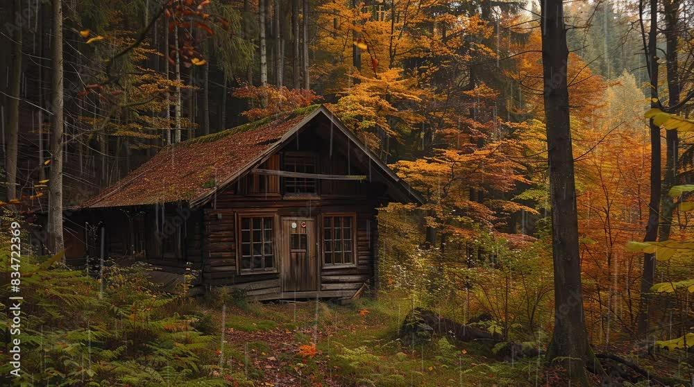 Quaint wooden house nestled within the lush canopy of a tropical rainforest
Seamless looping 4k time-lapse virtual video animation background. Generated AI Quaint wooden house nestled within the lush canopy of a tropical rainforest
Seamless looping 4k time-lapse virtual video animation background. Generated AI
