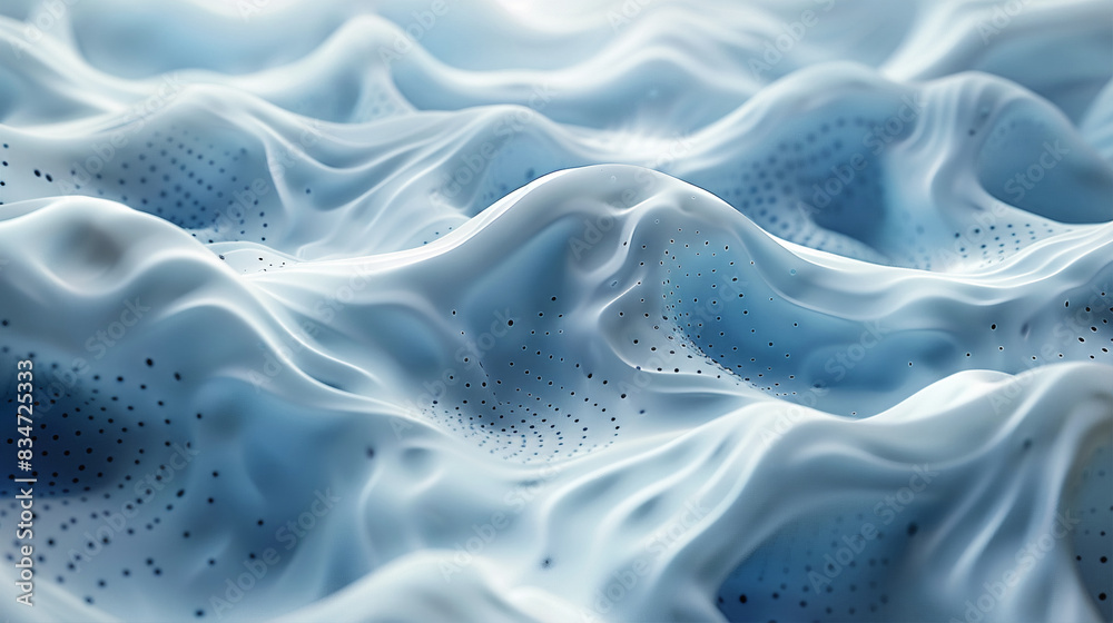 Obraz premium Abstract 3D background, wallpaper. Generative AI