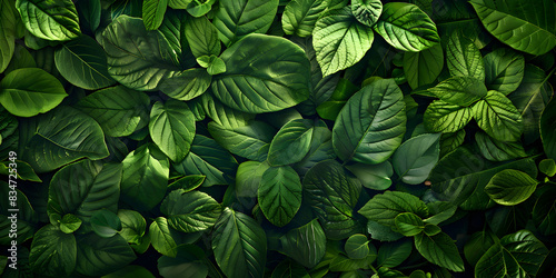 Nature background tropical leaf abstract green texture leaves Close up tropical leaves create abstract background with soft focus Marble pattern texture surface panning background.