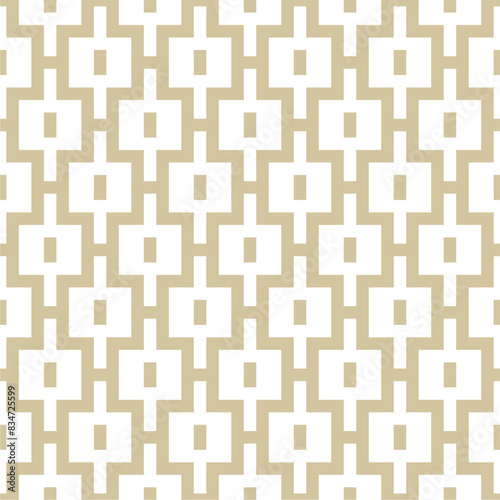 Seamless abstract geometric pattern in Chinese style