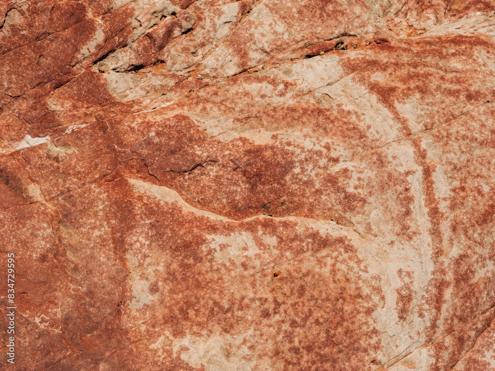 Obraz premium red rock texture