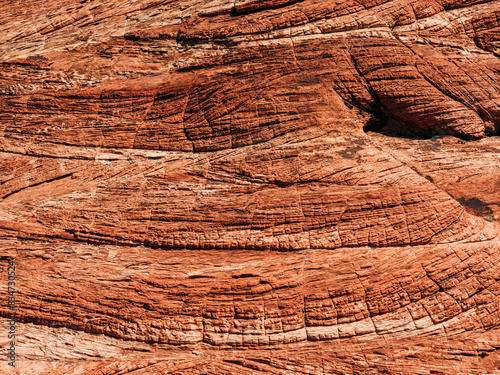 Red rock texture