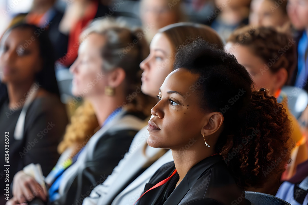 international women day celebration with women conferences and activities. generative ai