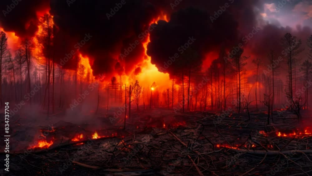 Forest fires: a threat to our environment Forest fires: a threat to our environment
