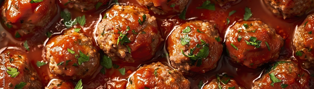 Kofta, spiced meatballs in tomato sauce, warm Middle Eastern gathering Kofta, spiced meatballs in tomato sauce, warm Middle Eastern gathering