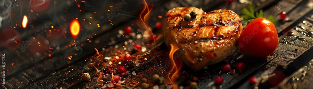 Puffin heart, grilled, rare Icelandic treat, served during a local festival in Reykjavik Puffin heart, grilled, rare Icelandic treat, served during a local festival in Reykjavik