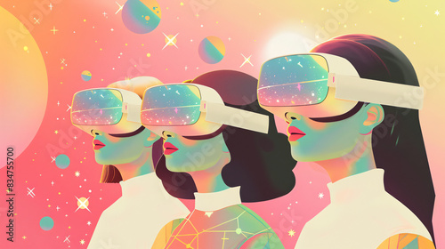 High-Stakes Virtual Reality Auction for Astrological Avatars in Kawaii Style