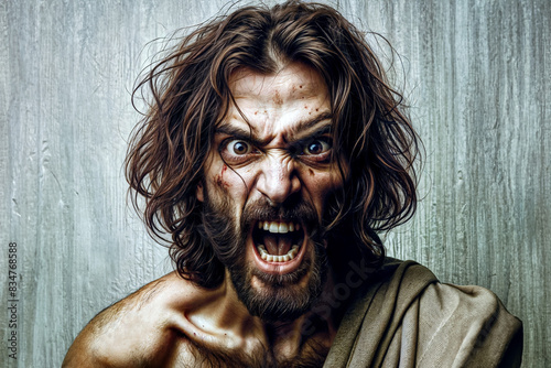Demon Possessed Man: Biblical Portrait of New Testament Character from the Christian Bible