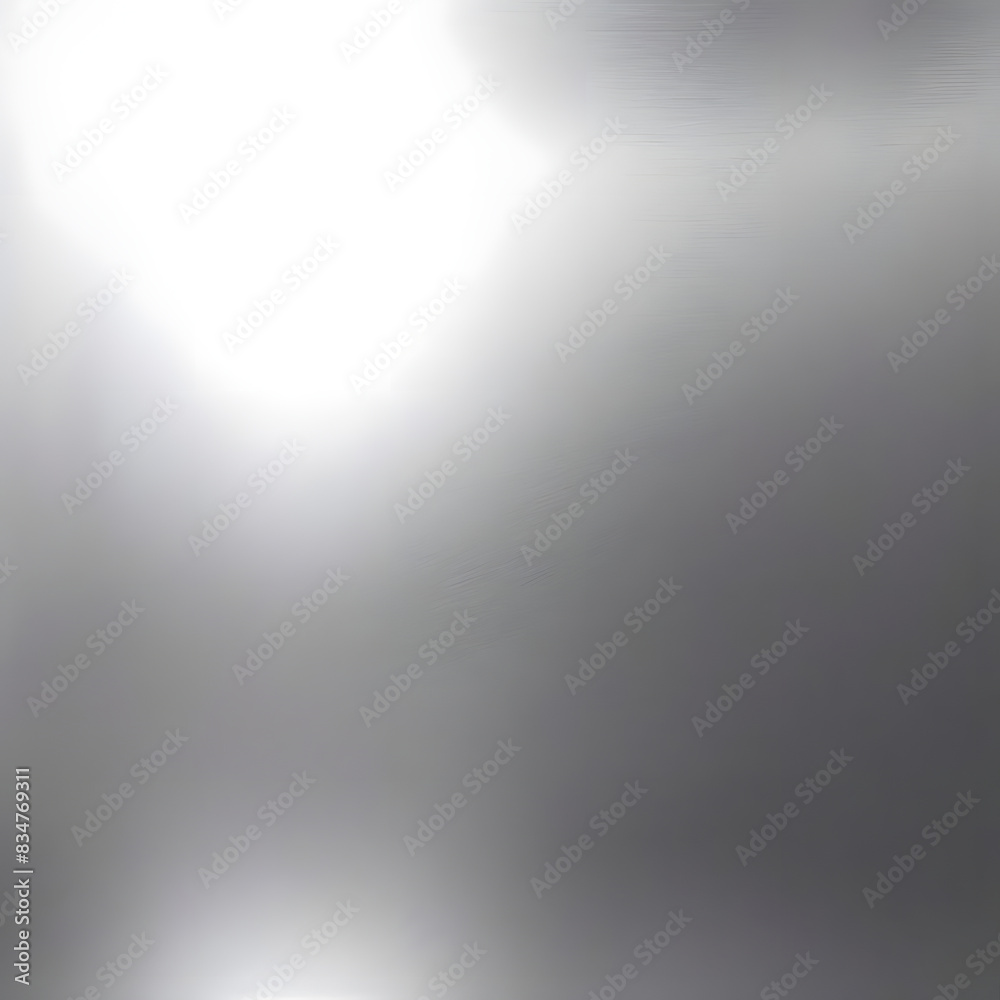 Naklejka premium The feeling of light reflecting on a silver background