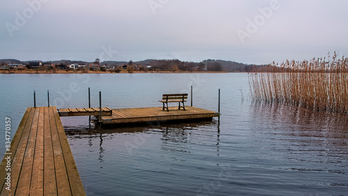 Wooden Bathing Jetty
