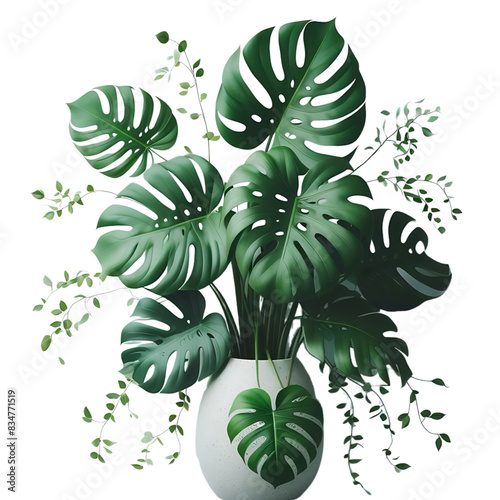 monstera deliciosa leaf plant