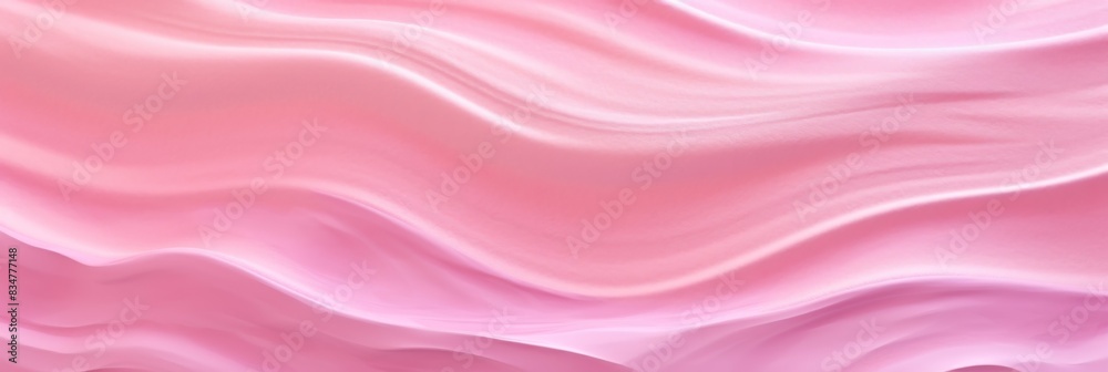Obraz premium Abstract pink marble texture background with wavy patterns and smooth gradients. Horizontal image with ample space for text.Abstract art, pink marble, background design, elegant texture, soft waves,