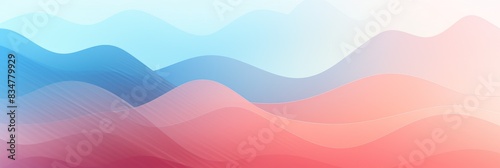 Abstract background with flowing pink and peach gradients, horizontal image featuring smooth, wavy lines and a warm, soft aesthetic, ideal for a banner with space for text

Abstract gradient design, 