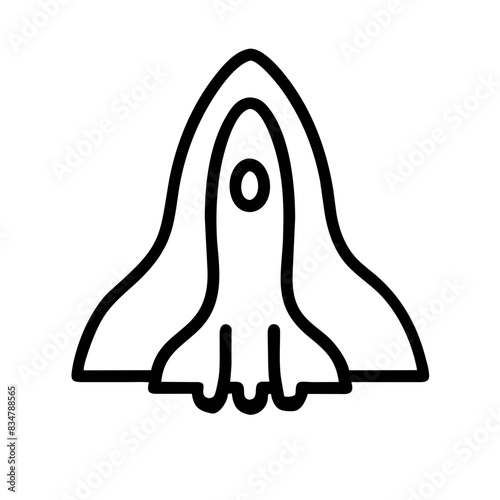 Rakete, Spaceshuttle, Raumfähre, Symbol