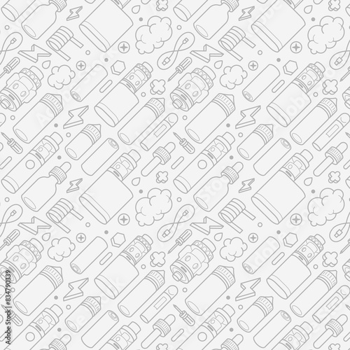 Seamless pattern vaping products