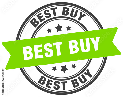 best buy stamp. best buy label on transparent background. round sign