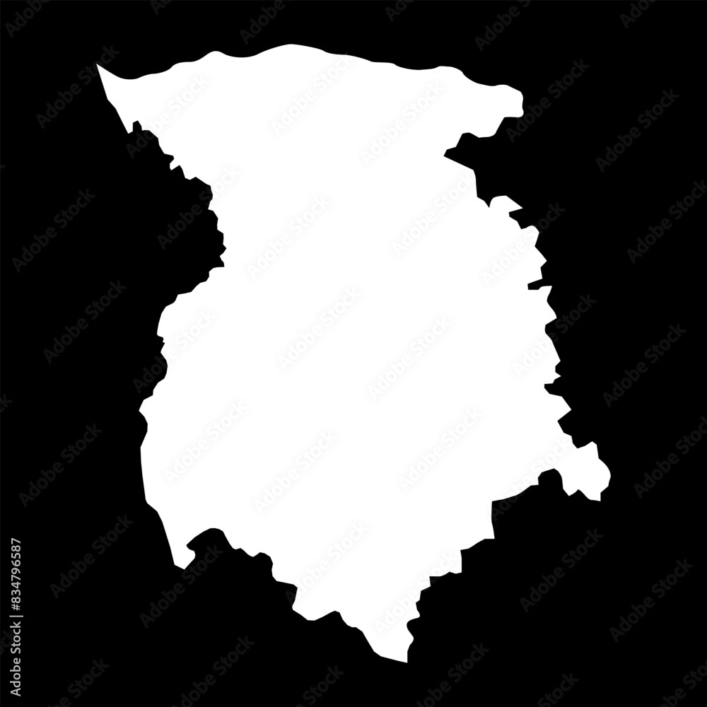 Marijampole county map, administrative division of Lithuania. Vector illustration. Marijampole county map, administrative division of Lithuania. Vector illustration.