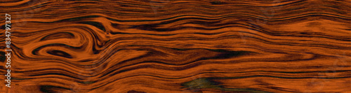 Natural wooden panel texture background with copy space, vector illustration.