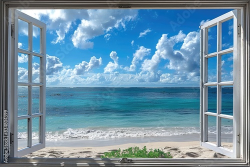 ocean ​​view from the window professional photography