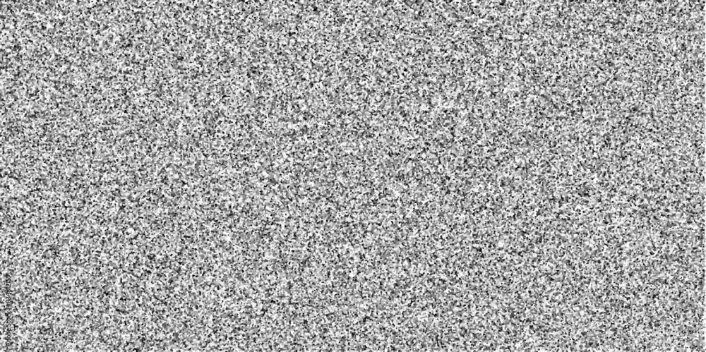 Fototapeta premium Black and gray terrazzo old floor seamless patterns abstract for background White Sand Wall Texture Background. Grainy white background with gray shiny spots.