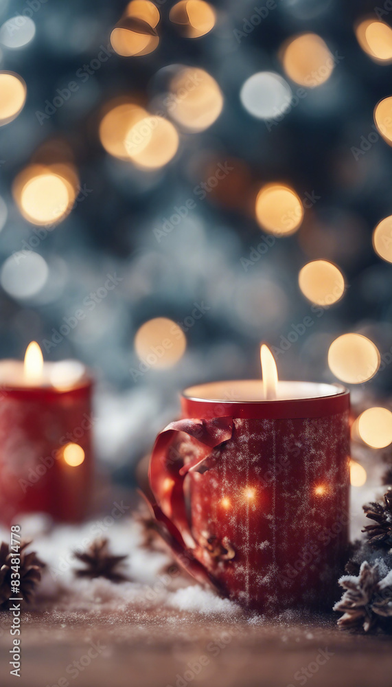 Christmas winter cozy background Christmas winter cozy background