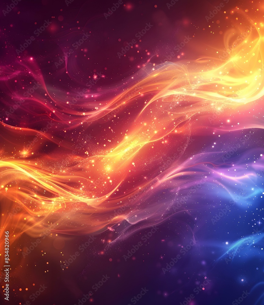 Wavy energy colorful abstract background Wavy energy colorful abstract background