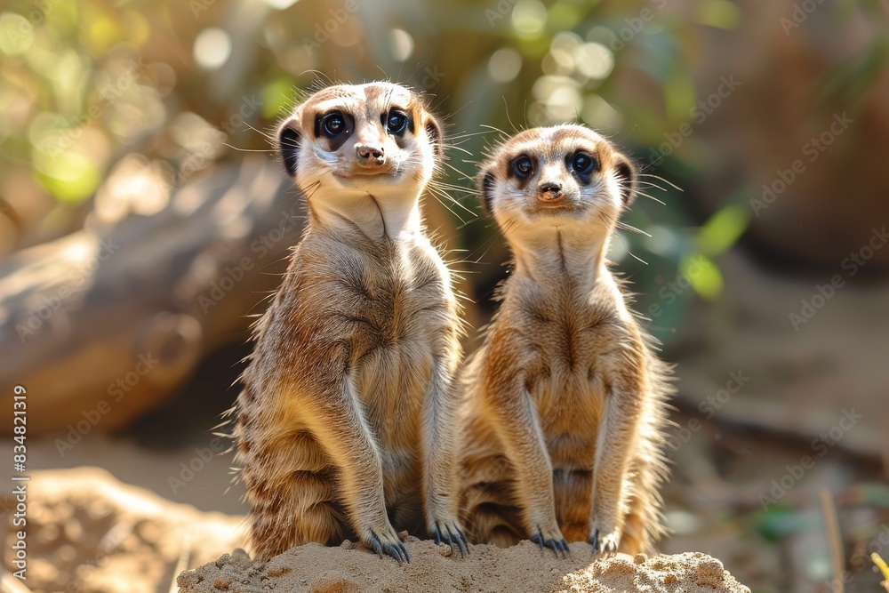 Fototapeta premium meerkats