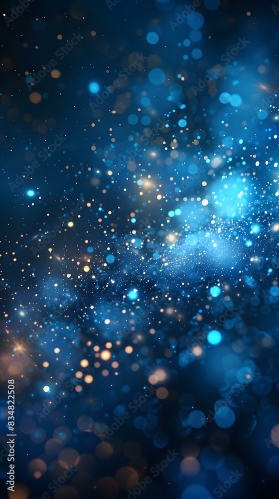 Blue Glitter Background Blue Glitter Background