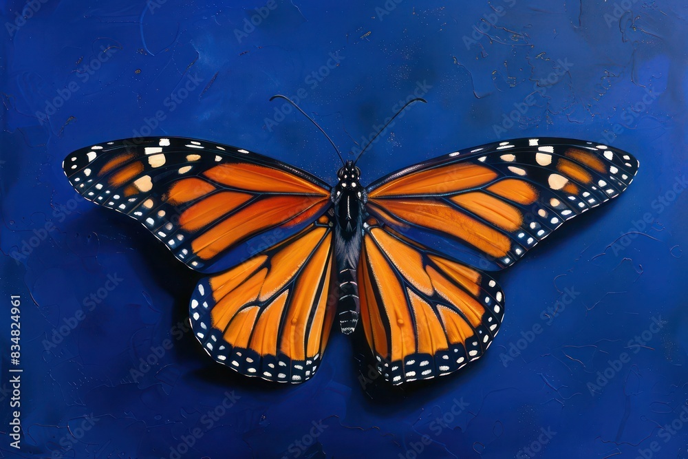 Fototapeta premium monarch butterfly on a flower