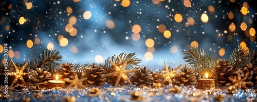 Golden Christmas Decorations