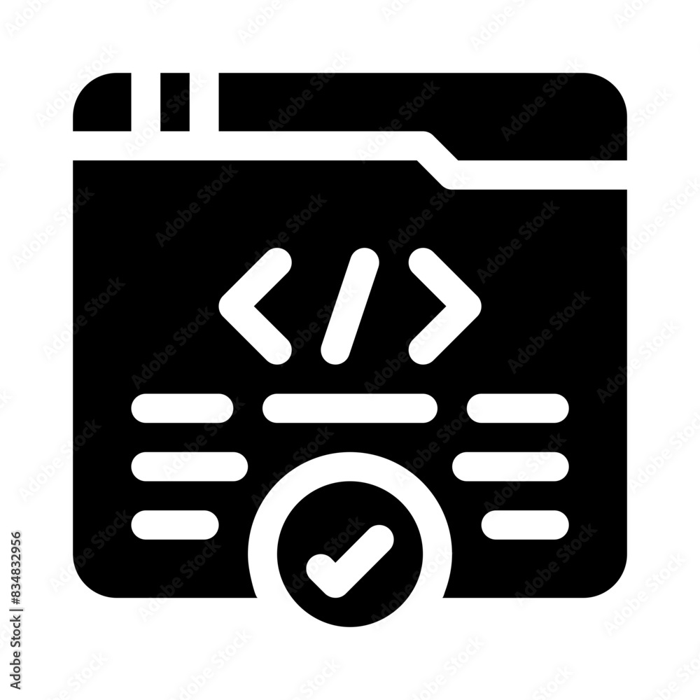 code glyph icon code glyph icon