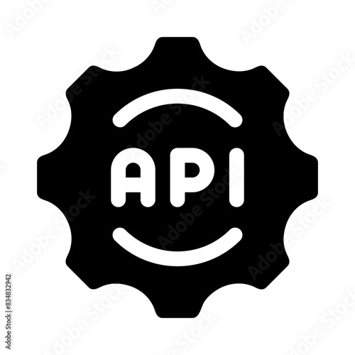 api glyph icon