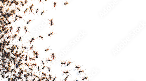 Ants, the power of creative unity A variety of job photo