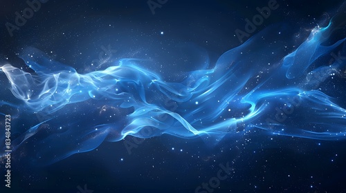 Blue abstract background