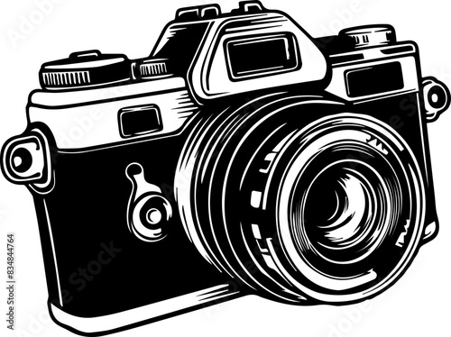 Camera vector transparent background PNG clipart