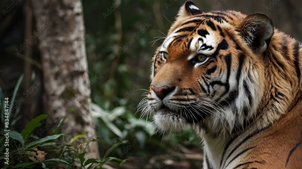 Obraz premium tiger in the wild
