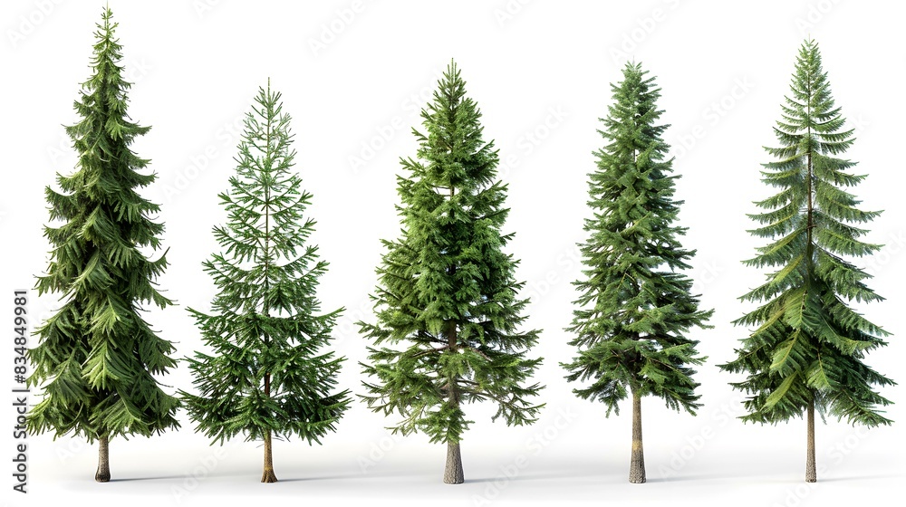 spruce trees five different img spruce trees five different img