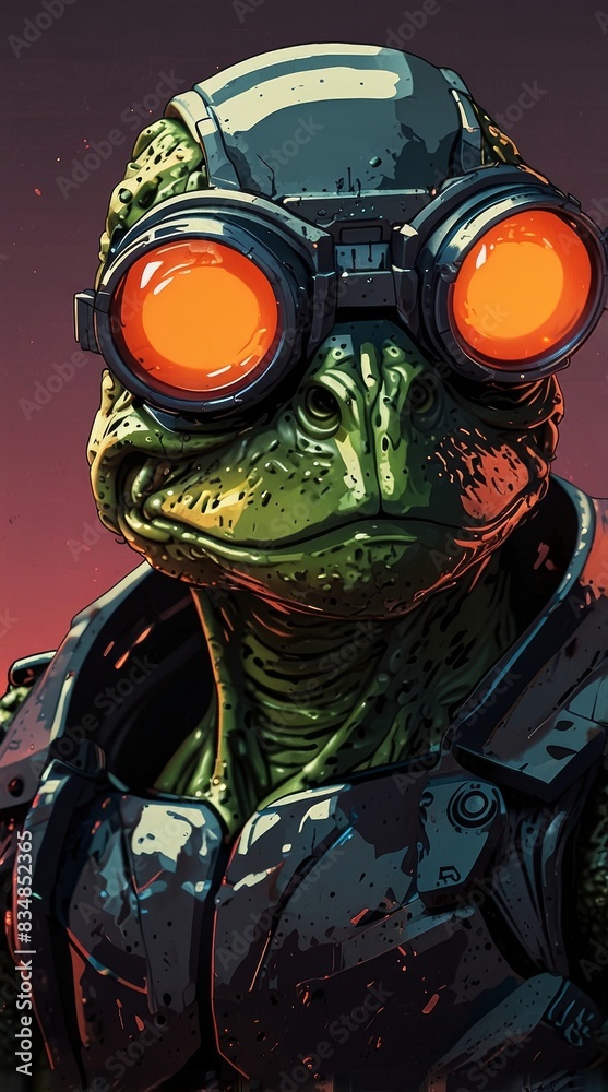 “Sentinel of the Future: Bipedal Combat Android” “Sentinel of the Future: Bipedal Combat Android”