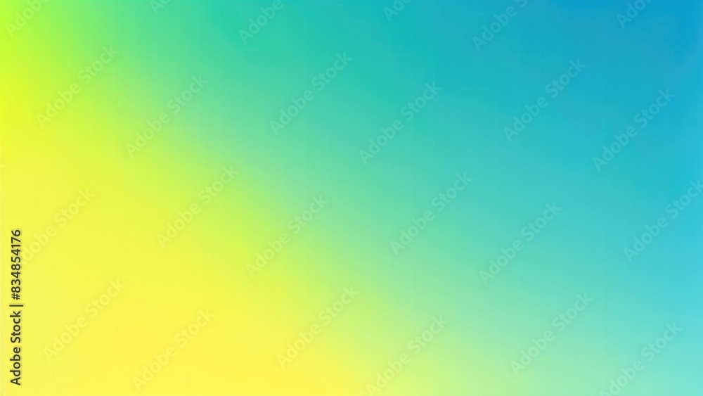 Fototapeta premium fuzzy Green blue yellow background gradient